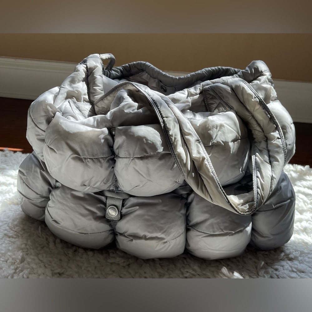 Marithe Francois Girbaud Metallic Silver Bag